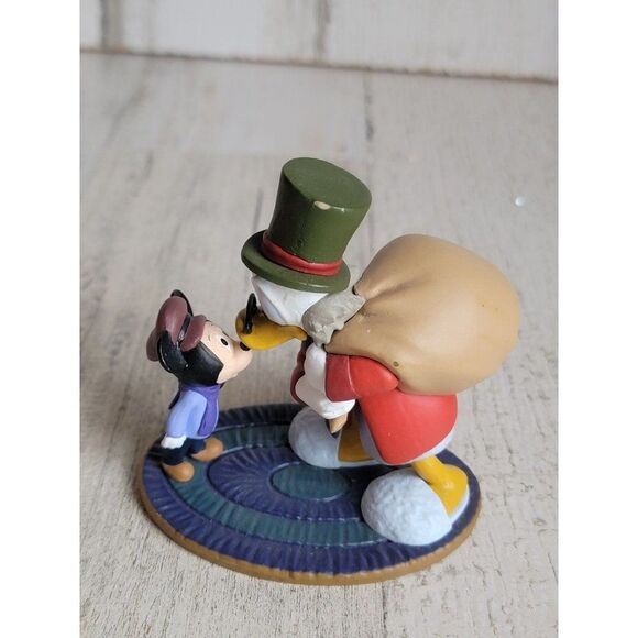 Disney Mickey's Christmas Carol Donald Duck Scrooge toy figure - Picture 5 of 8
